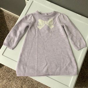Janie and Jack 12- 18months purple sweater dress